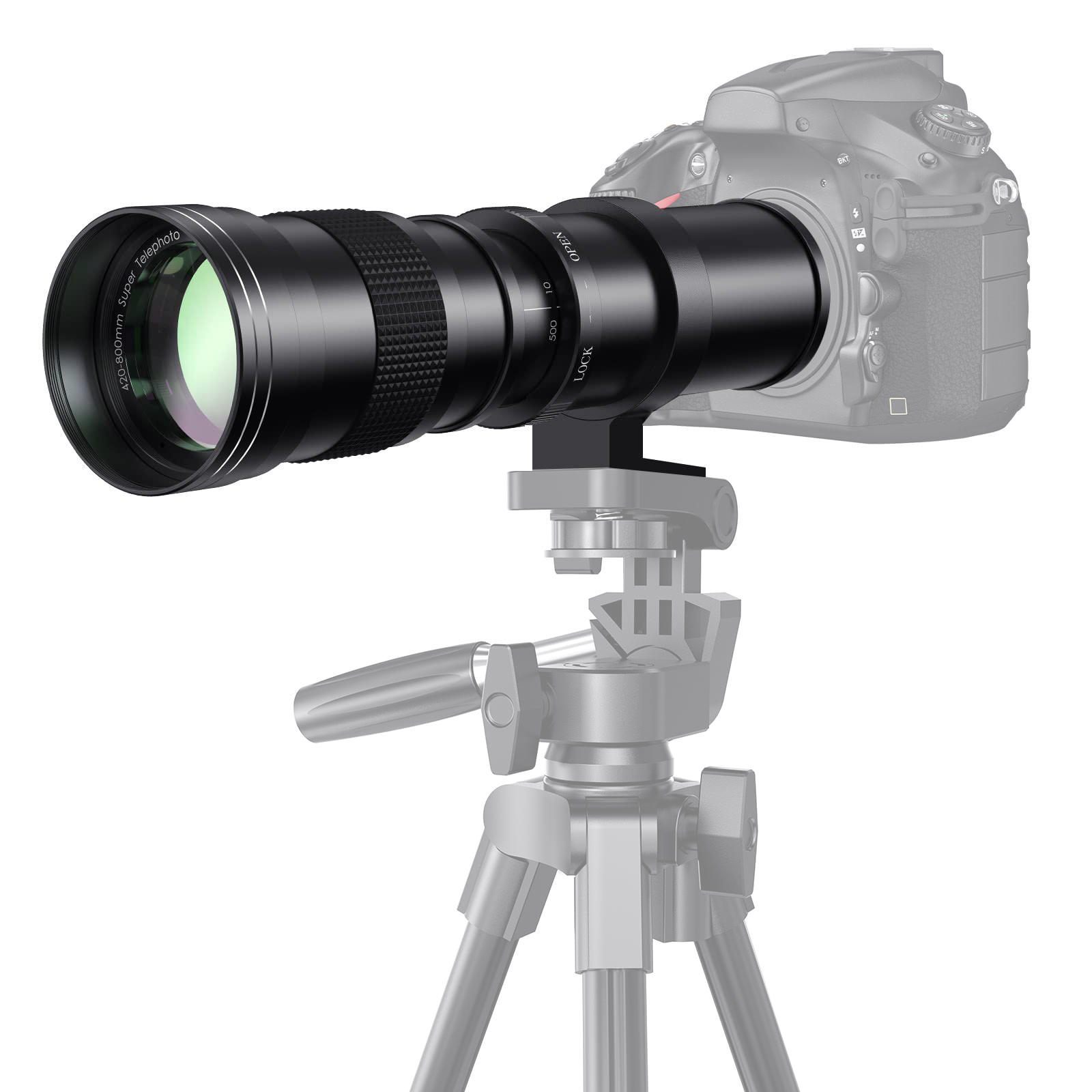 Photography Ratio - 420-800mm F/8.3 수동 망원 줌 렌즈