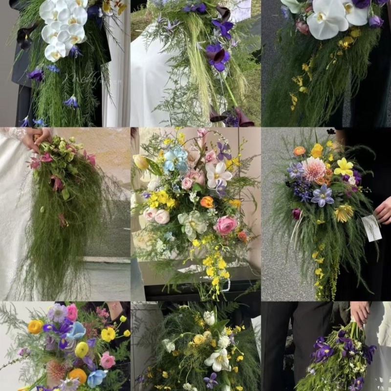 Photography Graduation - 웨딩 신부 부케 사진 소품 자연풍