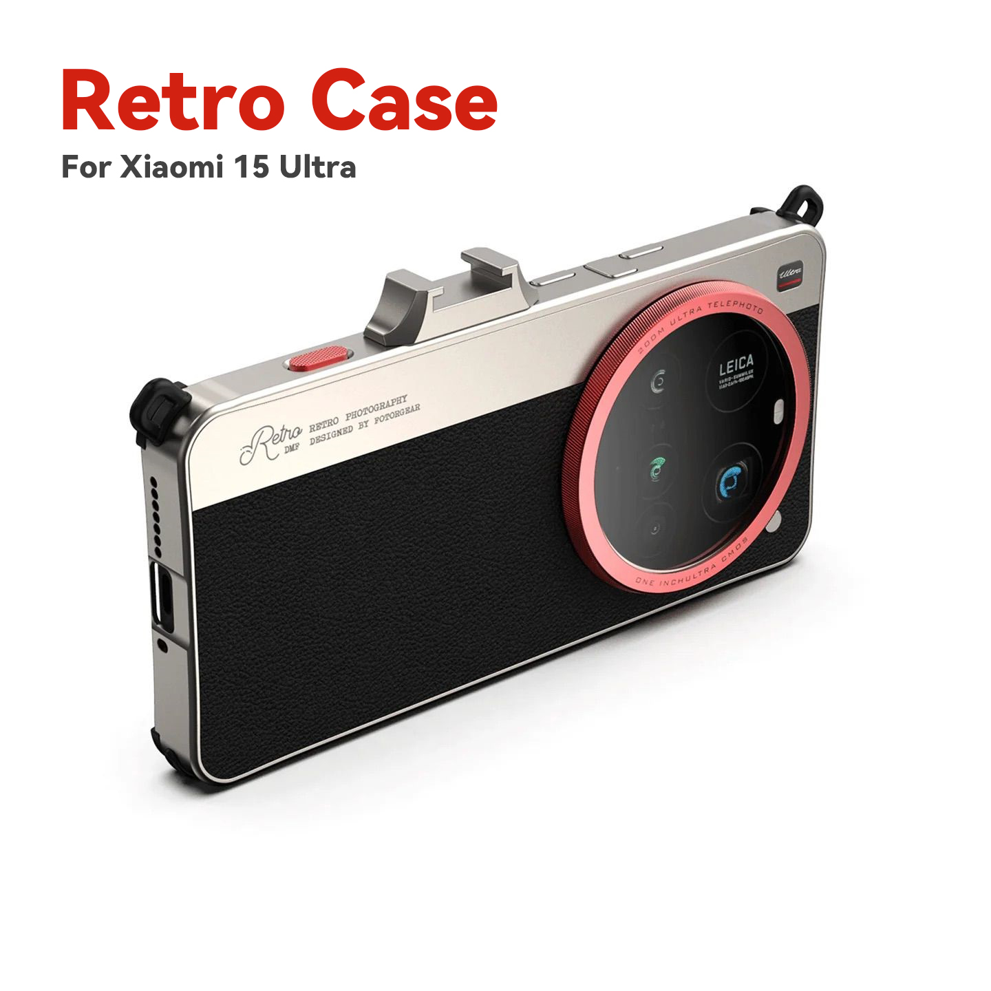 Photography Kit Xiaomi 15 Ultra - Fotorgear Retro 클래식 시리즈 Xiaomi 15