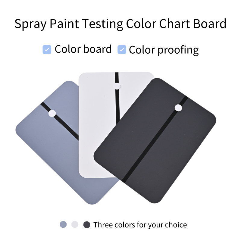 Color Checker Card - 얇은 철판 스프레이 페인팅 테스트용 색상표