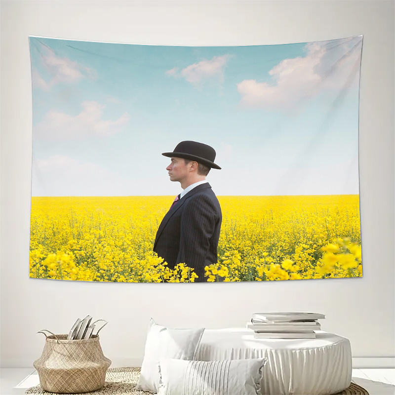 빈티지 태피스트리 벽걸이 필드 풍경 장식 미적 룸 디바 - Photography Aesthetic 리뷰 및 가격