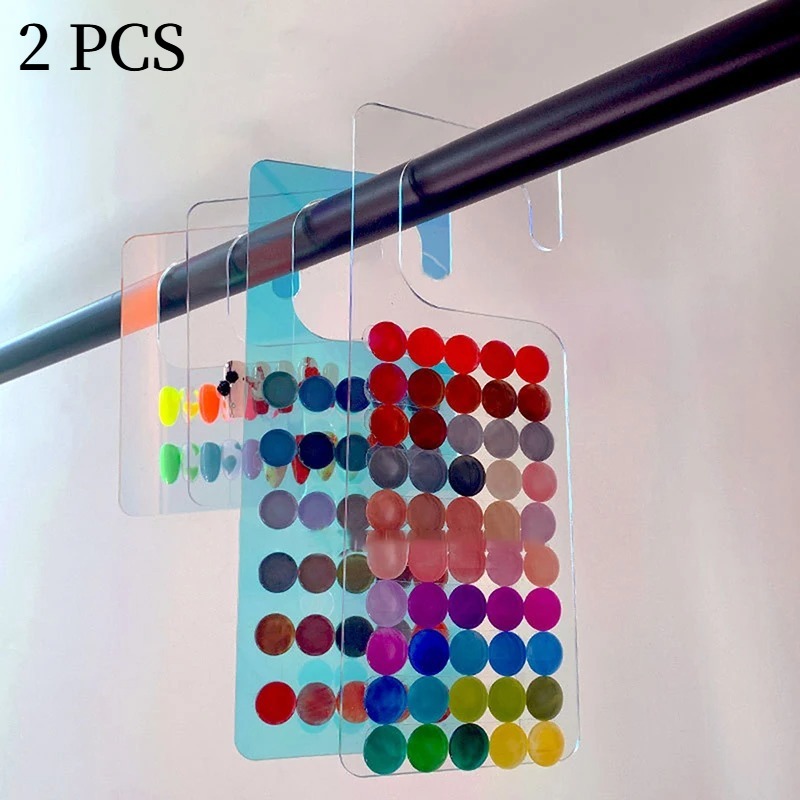 2pcs 투명 네일 아트 디스플레이 보드 후크 네일 견 - Color Checker Card 리뷰 및 가격
