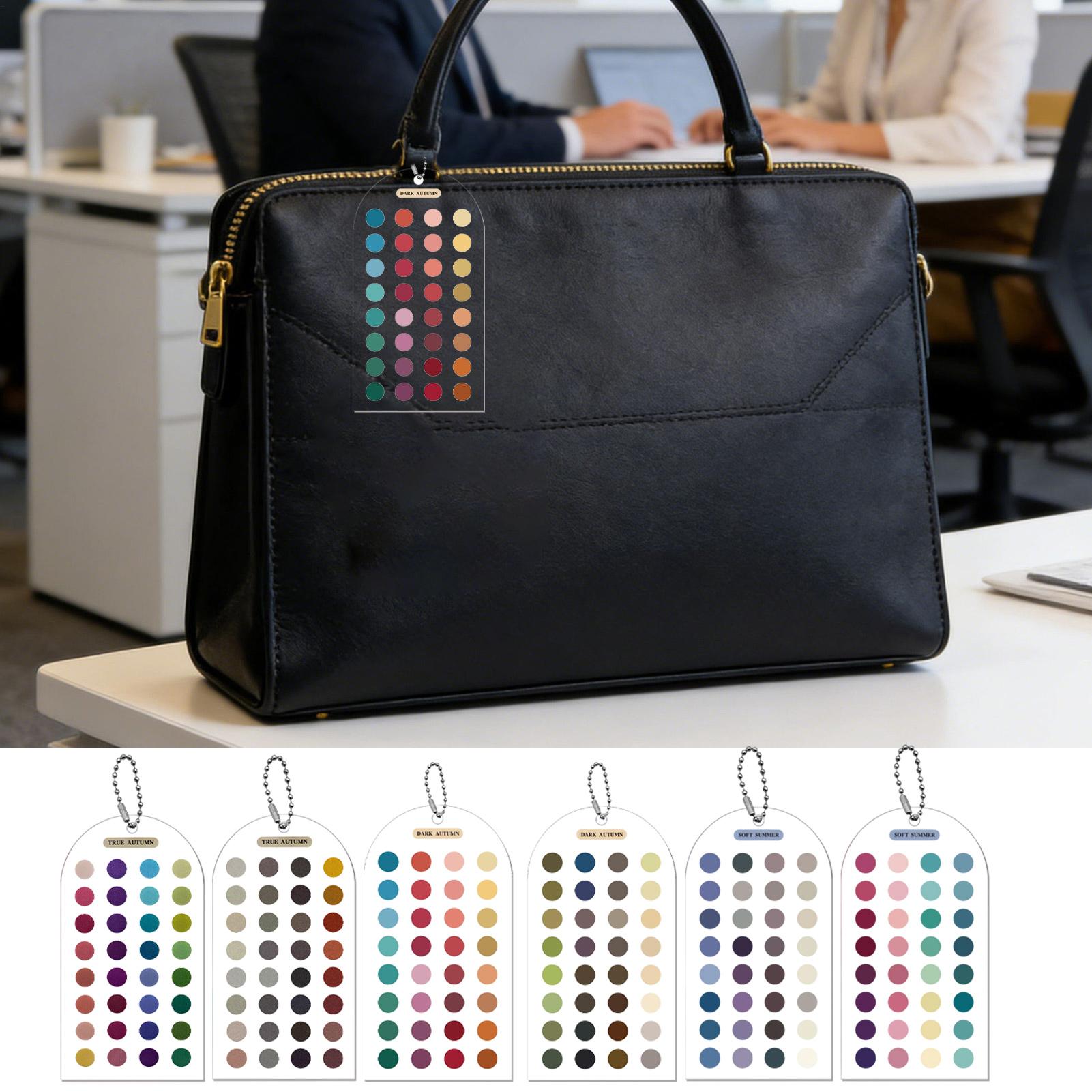 2Pcs 소프트 여름 컬러 카드 색상 분석 템플릿 카드 - Color Checker Card 리뷰 및 가격