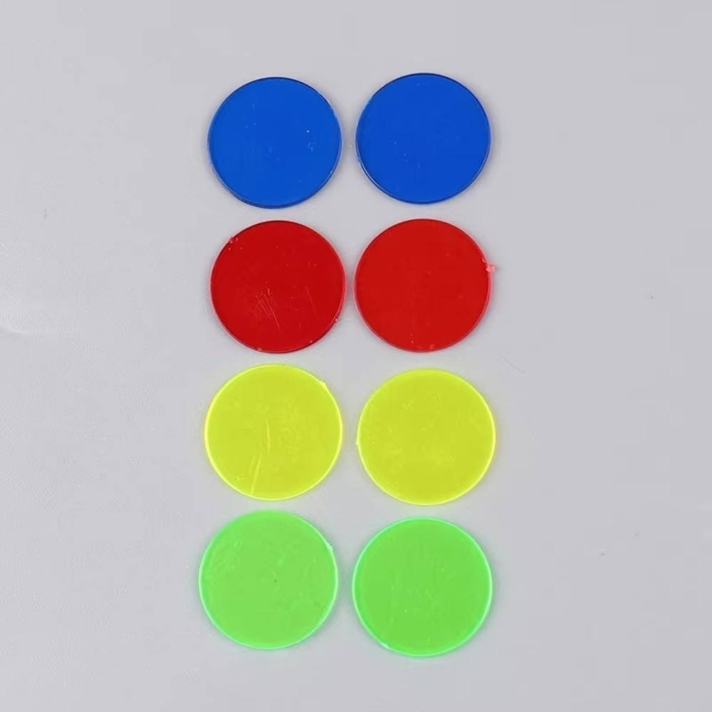100Pcs 새로운 플라스틱 라운드 카운팅 칩 투명 경 - Color Checker Card 리뷰 및 가격