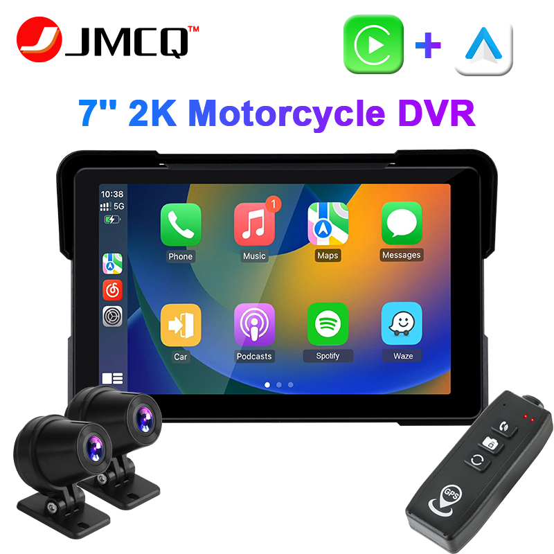 JMCQ 오토바이 DVR IPX7 방수 카플레이 디스플 - Photography Ratio 리뷰 및 가격