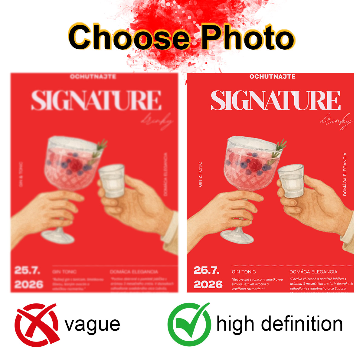 맞춤형 사진 광고 포스터 바/레스토랑용 개인 맞춤형 음 - Photography Poster 리뷰 및 가격