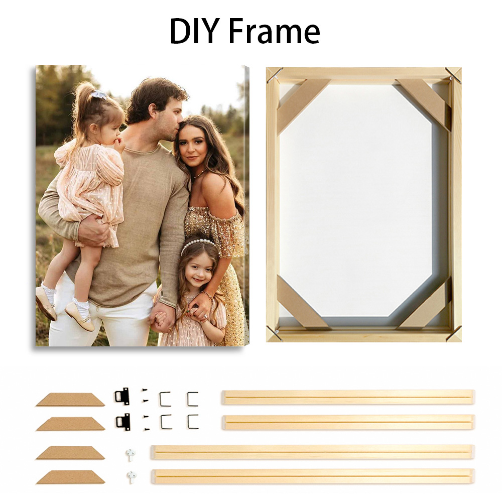 맞춤형 사진 캔버스 1개, DIY 목재 프레임 또는 프 - Photography Poster 리뷰 및 가격